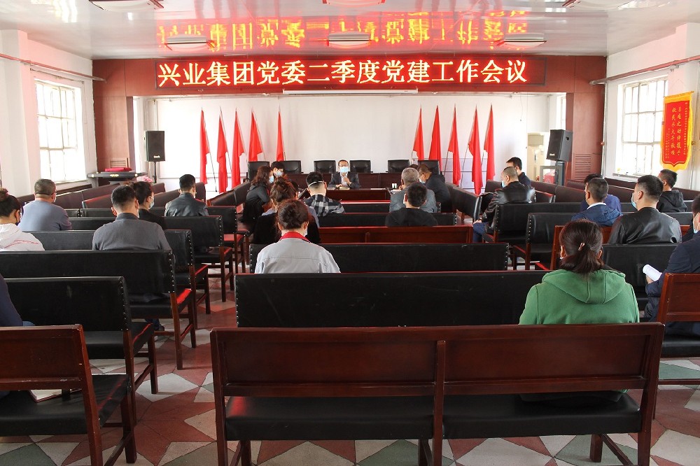 威廉希尔集团党委召开二季度党建工作会议